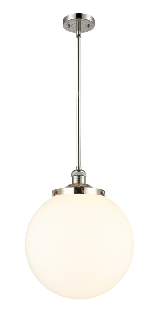 Innovations - 201S-PN-G201-14-LED - LED Pendant - Franklin Restoration - Polished Nickel