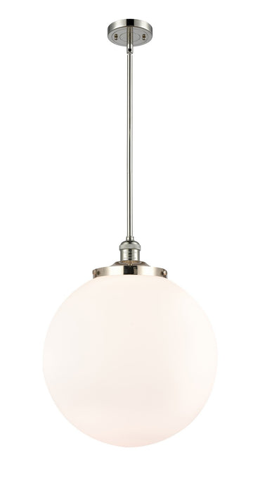 Innovations - 201S-PN-G201-16 - One Light Pendant - Franklin Restoration - Polished Nickel