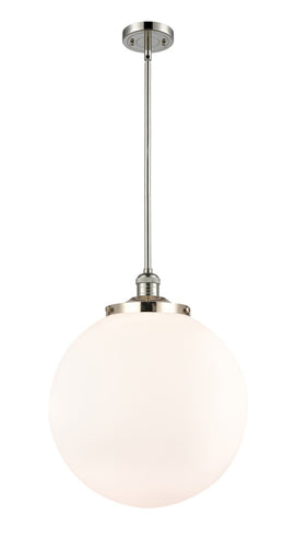 Franklin Restoration One Light Pendant Polished Nickel