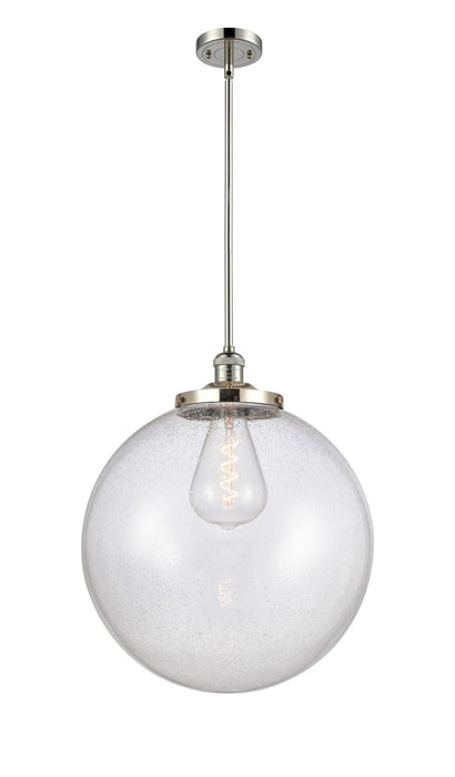 Innovations - 201S-PN-G204-18 - One Light Pendant - Franklin Restoration - Polished Nickel