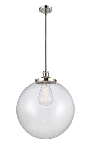 Franklin Restoration One Light Pendant Polished Nickel