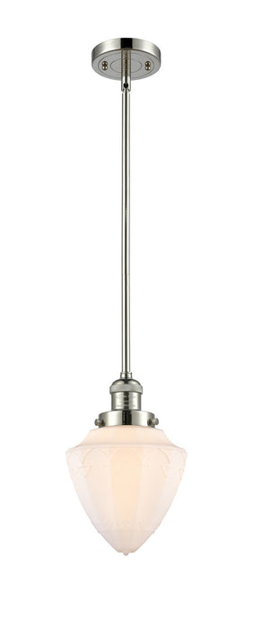 Innovations - 201S-PN-G661-7 - One Light Mini Pendant - Franklin Restoration - Polished Nickel