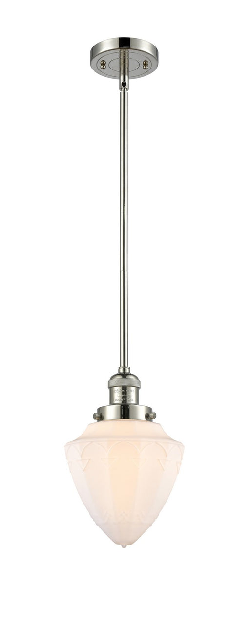 Innovations - 201S-PN-G661-7-LED - LED Mini Pendant - Franklin Restoration - Polished Nickel