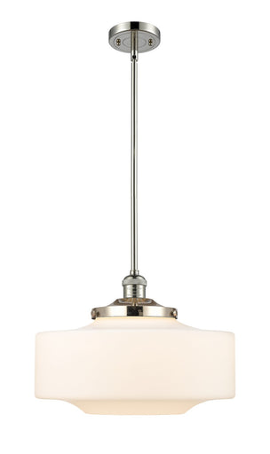 Franklin Restoration One Light Mini Pendant Polished Nickel