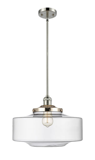 Franklin Restoration One Light Mini Pendant Polished Nickel