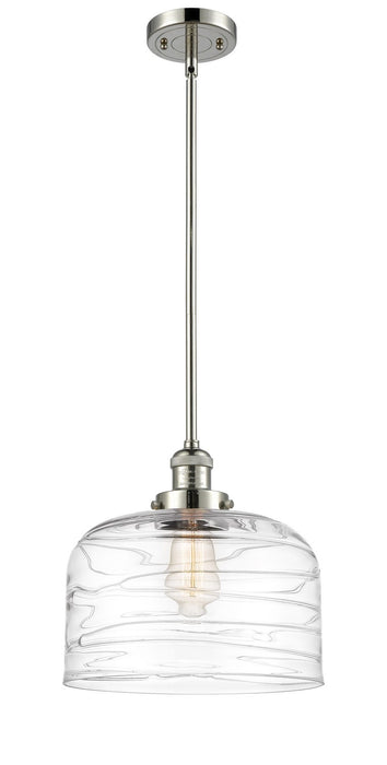 Innovations - 201S-PN-G713-L - One Light Mini Pendant - Franklin Restoration - Polished Nickel