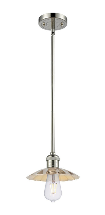 Innovations - 201S-PN-M17-PN - LED Mini Pendant - Franklin Restoration - Polished Nickel