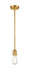 Innovations - 201S-SG - One Light Mini Pendant - Franklin Restoration - Satin Gold