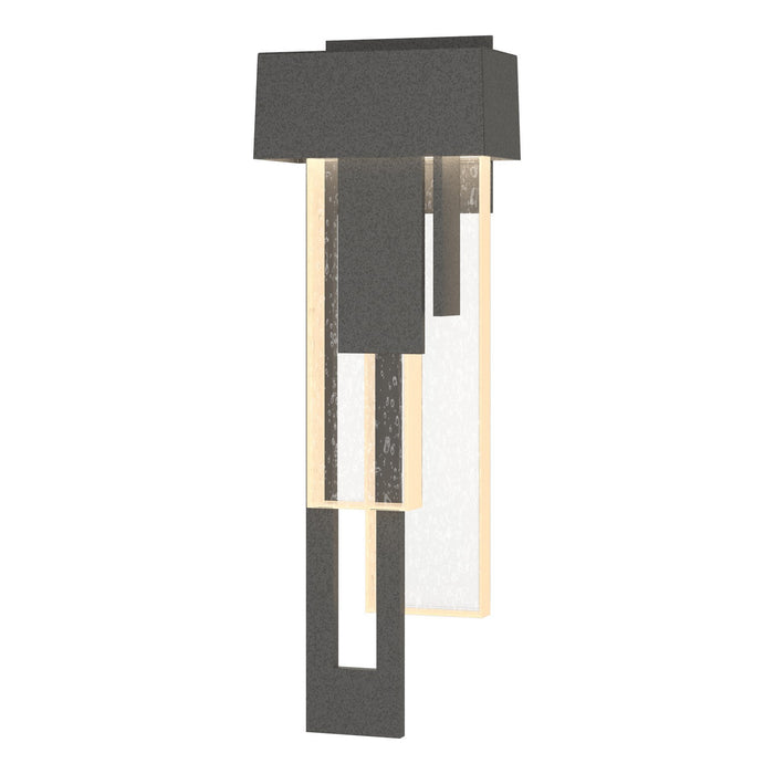 Hubbardton Forge - 302531-LED-LFT-20-II0597 - LED Outdoor Wall Sconce - Rainfall - Coastal Natural Iron