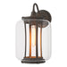 Hubbardton Forge - 302553-SKT-77-ZM0724 - One Light Outdoor Wall Sconce - Fairwinds - Coastal Dark Smoke