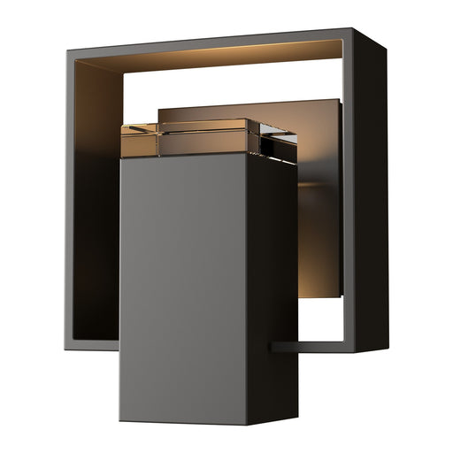 Hubbardton Forge - 302601-SKT-14-14-ZM0546 - One Light Outdoor Wall Sconce - Shadow Box - Coastal Oil Rubbed Bronze