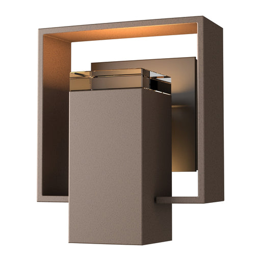 Hubbardton Forge - 302601-SKT-75-14-ZM0546 - One Light Outdoor Wall Sconce - Shadow Box - Coastal Bronze