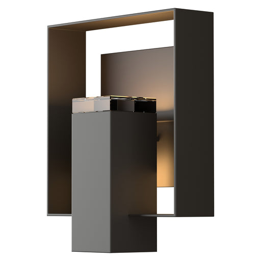 Hubbardton Forge - 302603-SKT-14-14-ZM0546 - One Light Outdoor Wall Sconce - Shadow Box - Coastal Oil Rubbed Bronze