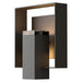 Hubbardton Forge - 302603-SKT-14-14-ZM0546 - One Light Outdoor Wall Sconce - Shadow Box - Coastal Oil Rubbed Bronze