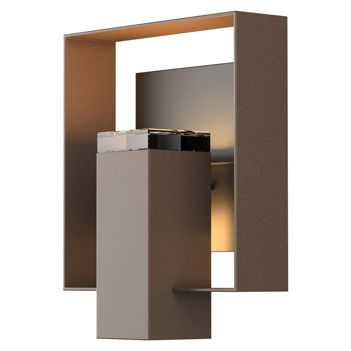 Hubbardton Forge - 302603-SKT-75-80-ZM0546 - One Light Outdoor Wall Sconce - Shadow Box - Coastal Bronze