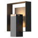 Hubbardton Forge - 302603-SKT-80-20-ZM0546 - One Light Outdoor Wall Sconce - Shadow Box - Coastal Black