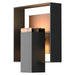 Hubbardton Forge - 302603-SKT-80-75-ZM0546 - One Light Outdoor Wall Sconce - Shadow Box - Coastal Black
