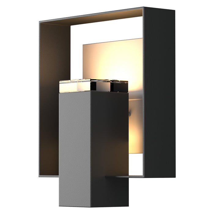 Hubbardton Forge - 302603-SKT-80-78-ZM0546 - One Light Outdoor Wall Sconce - Shadow Box - Coastal Black