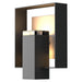 Hubbardton Forge - 302603-SKT-80-78-ZM0546 - One Light Outdoor Wall Sconce - Shadow Box - Coastal Black