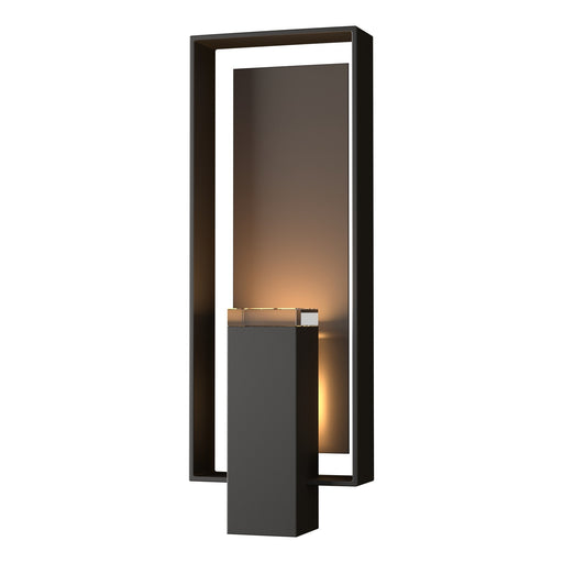 Hubbardton Forge - 302605-SKT-14-77-ZM0546 - Two Light Outdoor Wall Sconce - Shadow Box - Coastal Oil Rubbed Bronze
