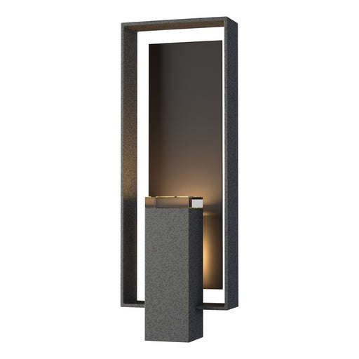 Hubbardton Forge - 302605-SKT-20-14-ZM0546 - Two Light Outdoor Wall Sconce - Shadow Box - Coastal Natural Iron