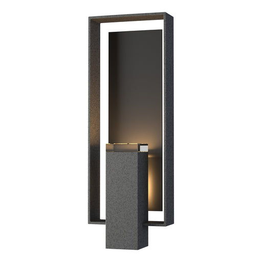 Hubbardton Forge - 302605-SKT-20-80-ZM0546 - Two Light Outdoor Wall Sconce - Shadow Box - Coastal Natural Iron