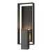 Hubbardton Forge - 302605-SKT-20-80-ZM0546 - Two Light Outdoor Wall Sconce - Shadow Box - Coastal Natural Iron