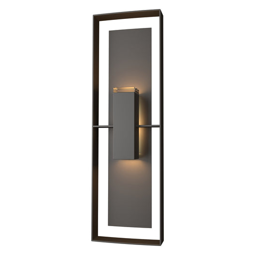 Hubbardton Forge - 302607-SKT-14-14-ZM0546 - Two Light Outdoor Wall Sconce - Shadow Box - Coastal Oil Rubbed Bronze