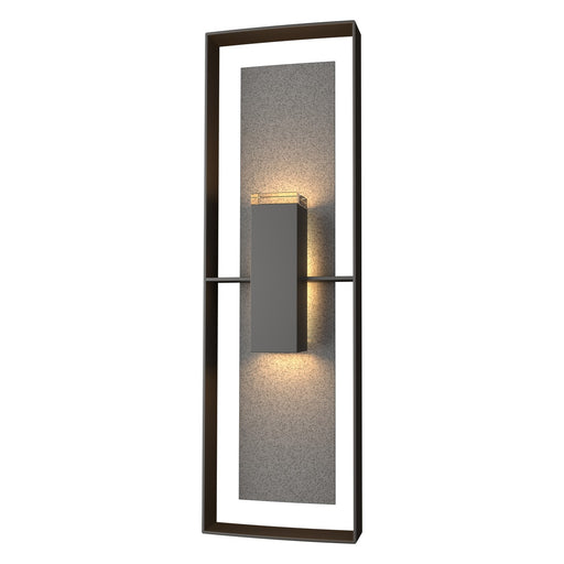 Hubbardton Forge - 302607-SKT-14-20-ZM0546 - Two Light Outdoor Wall Sconce - Shadow Box - Coastal Oil Rubbed Bronze