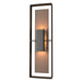 Hubbardton Forge - 302607-SKT-14-75-ZM0546 - Two Light Outdoor Wall Sconce - Shadow Box - Coastal Oil Rubbed Bronze