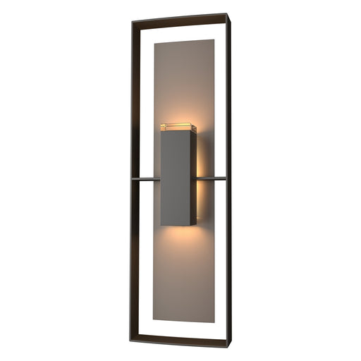 Hubbardton Forge - 302607-SKT-14-77-ZM0546 - Two Light Outdoor Wall Sconce - Shadow Box - Coastal Oil Rubbed Bronze