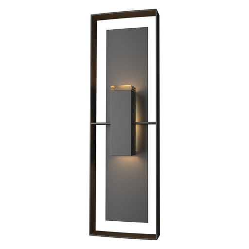 Hubbardton Forge - 302607-SKT-14-80-ZM0546 - Two Light Outdoor Wall Sconce - Shadow Box - Coastal Oil Rubbed Bronze