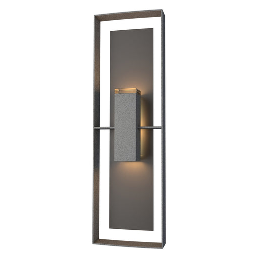 Hubbardton Forge - 302607-SKT-20-14-ZM0546 - Two Light Outdoor Wall Sconce - Shadow Box - Coastal Natural Iron