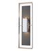 Hubbardton Forge - 302607-SKT-78-80-ZM0546 - Two Light Outdoor Wall Sconce - Shadow Box - Coastal Burnished Steel