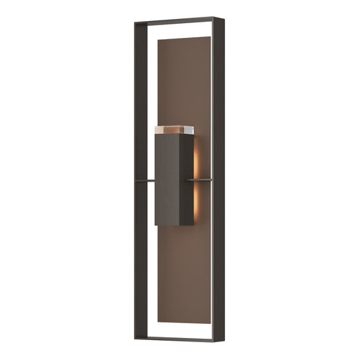 Hubbardton Forge - 302608-SKT-14-75-ZM0736 - Two Light Outdoor Wall Sconce - Shadow Box - Coastal Oil Rubbed Bronze