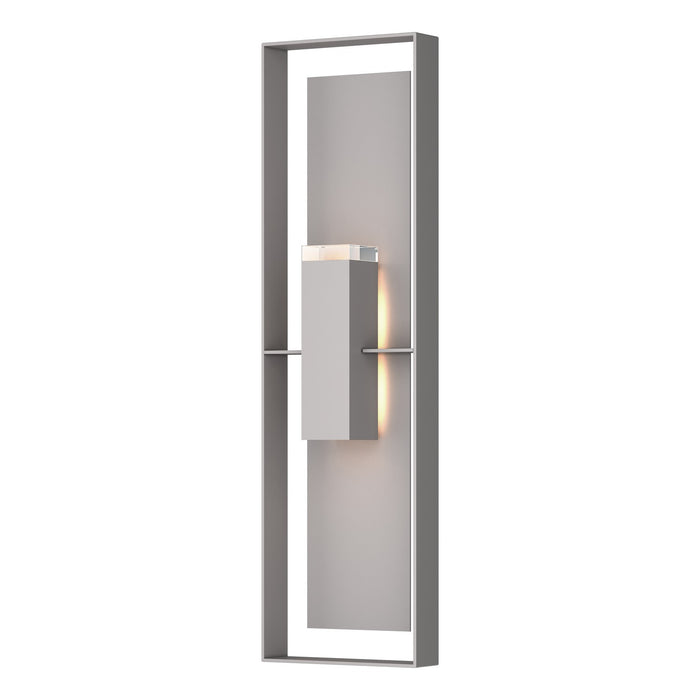 Hubbardton Forge - 302608-SKT-78-78-ZM0736 - Two Light Outdoor Wall Sconce - Shadow Box - Coastal Burnished Steel