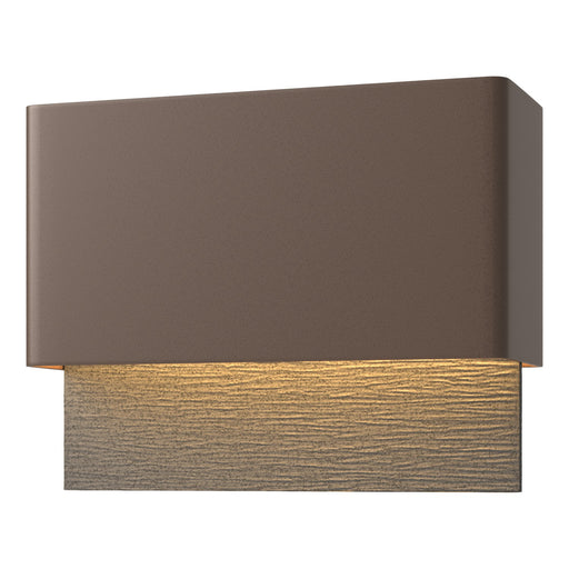 Hubbardton Forge - 302630-LED-75-20 - LED Outdoor Wall Sconce - Stratum - Coastal Bronze