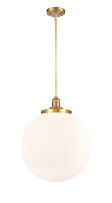 Innovations - 201S-SG-G201-16 - One Light Pendant - Franklin Restoration - Satin Gold