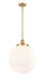 Innovations - 201S-SG-G201-16 - One Light Pendant - Franklin Restoration - Satin Gold