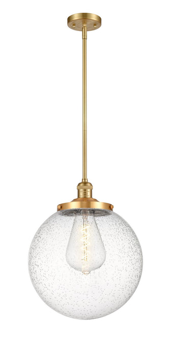 Innovations - 201S-SG-G204-14 - One Light Pendant - Franklin Restoration - Satin Gold