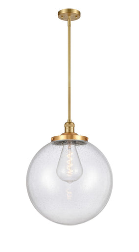 Franklin Restoration One Light Pendant Satin Gold