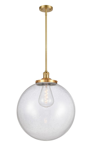 Franklin Restoration One Light Pendant Satin Gold