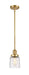 Innovations - 201S-SG-G513 - One Light Mini Pendant - Franklin Restoration - Satin Gold