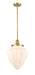 Innovations - 201S-SG-G661-12 - One Light Mini Pendant - Franklin Restoration - Satin Gold