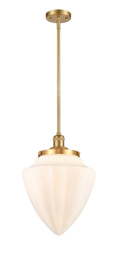 Franklin Restoration One Light Mini Pendant Satin Gold