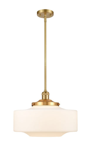 Franklin Restoration One Light Mini Pendant Satin Gold