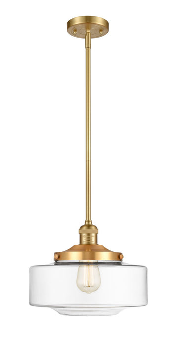 Innovations - 201S-SG-G692-12 - One Light Mini Pendant - Franklin Restoration - Satin Gold
