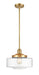 Innovations - 201S-SG-G692-12 - One Light Mini Pendant - Franklin Restoration - Satin Gold