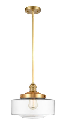 Franklin Restoration One Light Mini Pendant Satin Gold