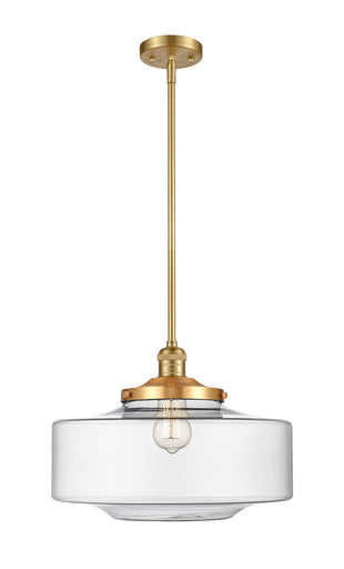 Franklin Restoration One Light Mini Pendant Satin Gold